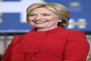 Portrait of author Hillary Rodham Clinton